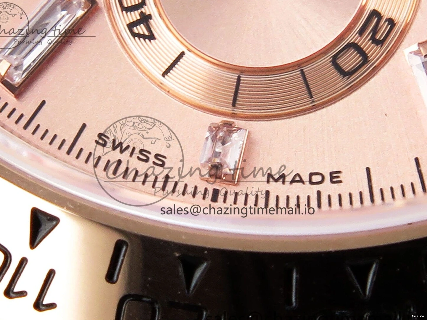 MiroTime 0402 Bold Daytona 116505 KING 1:1 Best Edition RG Crystal Dial on RG Bracelet SH 1938